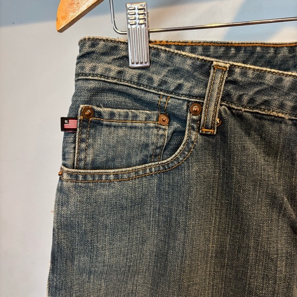 Ralph Lauren Woman’s  Low Rise Straight Leg Jeans Size 10 - Picture 3 of 10